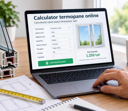 De ce să folosești un calculator termopane online?