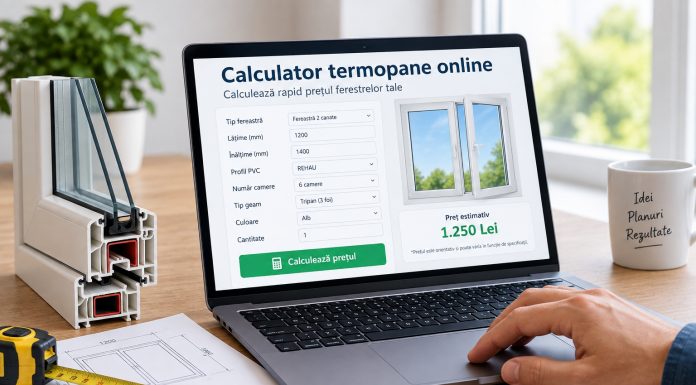 De ce să folosești un calculator termopane online?